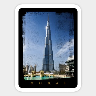 Dubai Beautiful Scenery Sticker